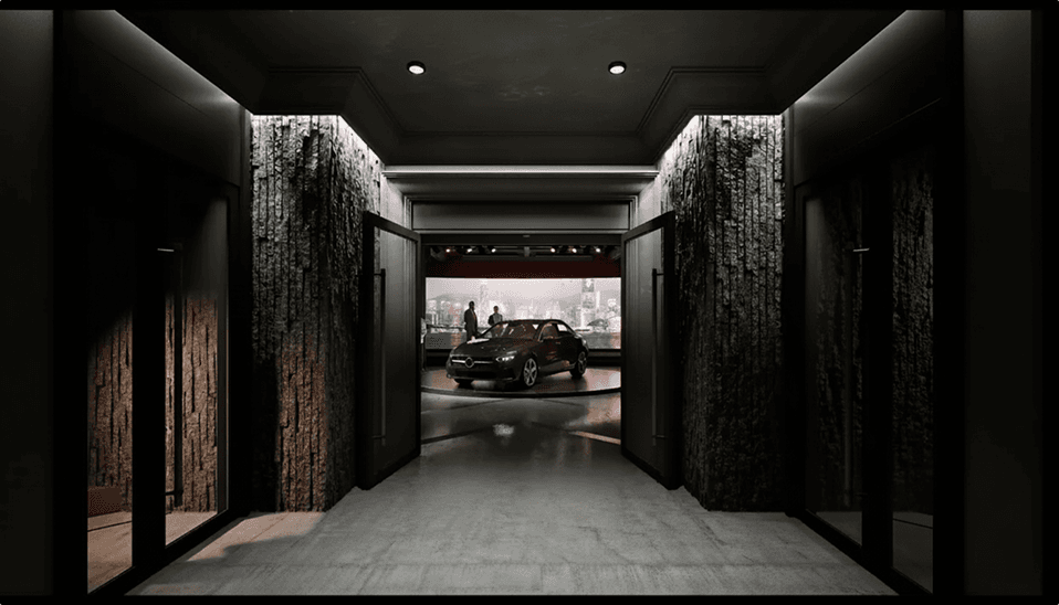 Drive-in — прямой заезд автомобиля